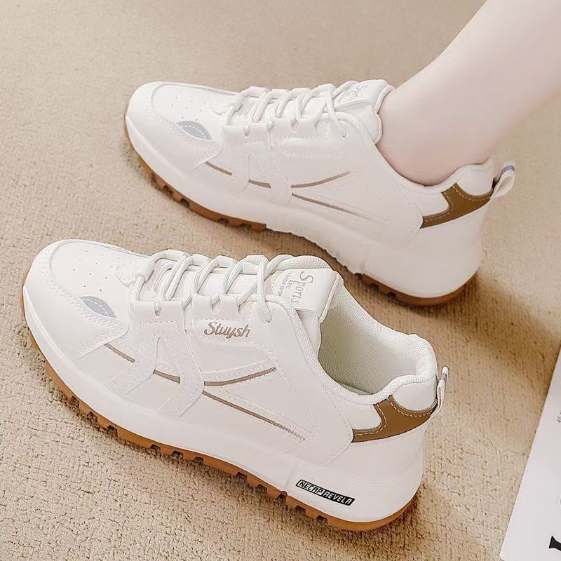Women'S Shoes Trendy - Chaussures de sport décontractées blanches à
