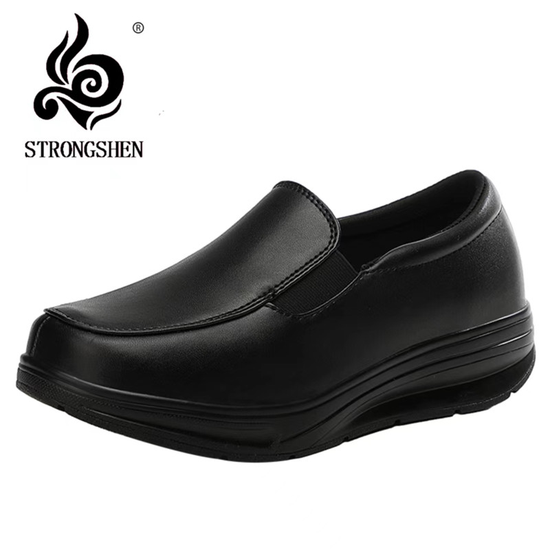 Women'S Shoes Neuropathy - STleargSHEN-Chaussures à plateforme coordonnantes pour femmes,
