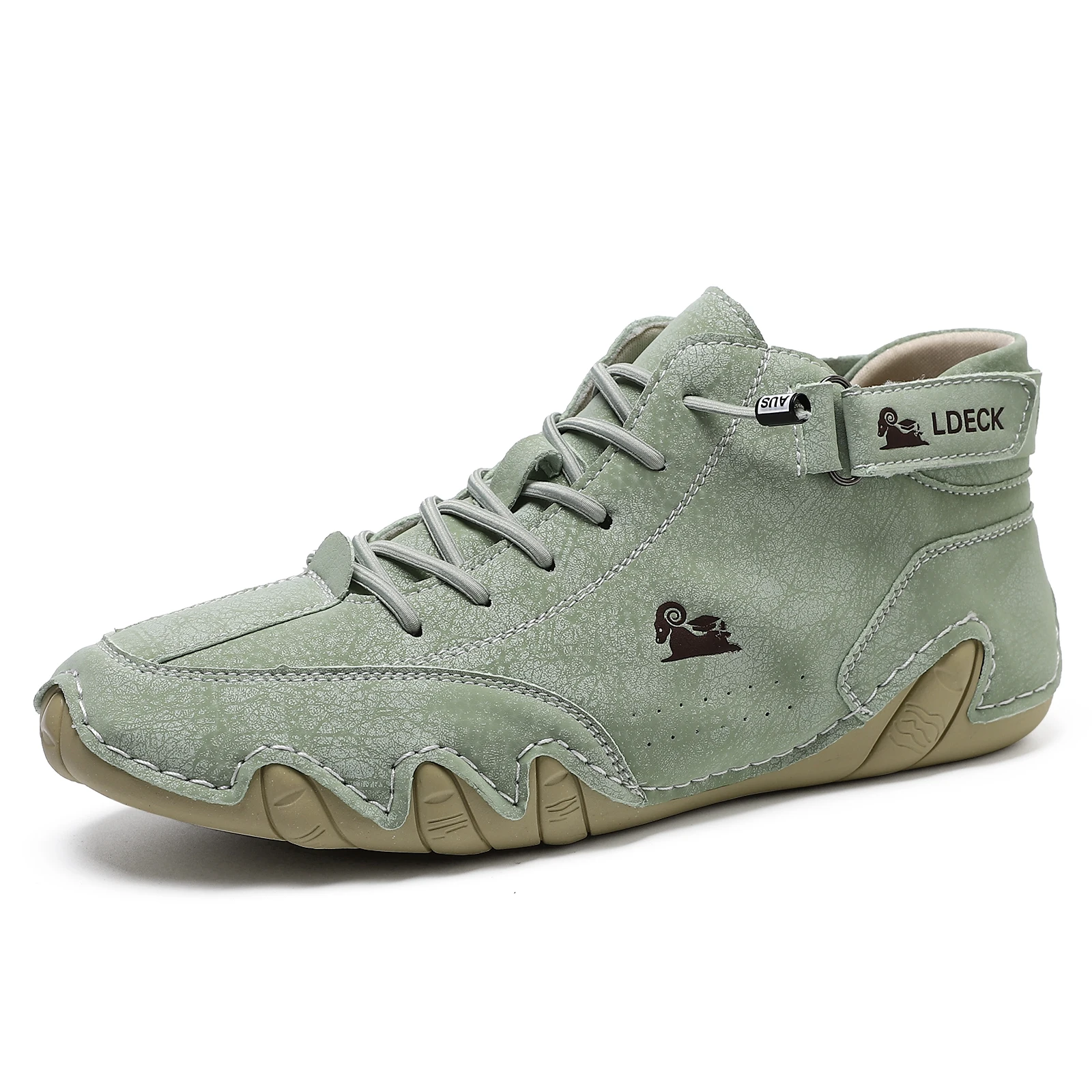 Suede Ankle Boot - Chaussures en cuir véritable pour hommes,
