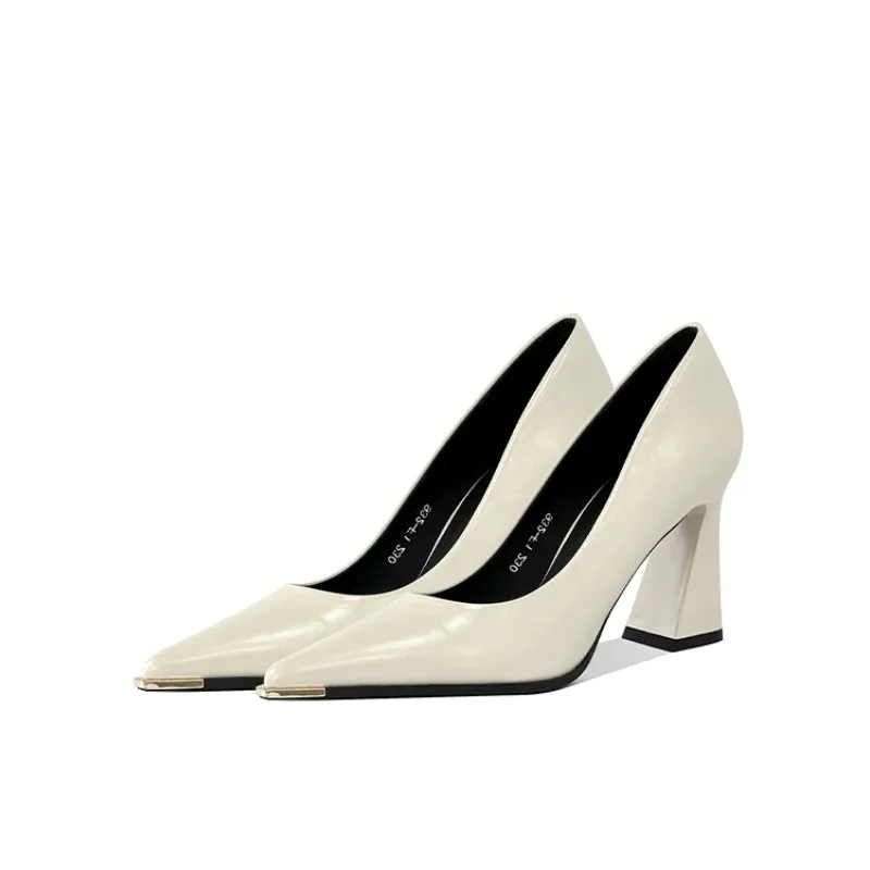 Women'S Shoes Professional - Chaussures rétro à talons hauts et