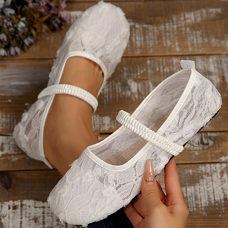 Women Shoes Elegant - Femme chaussures respirant maille chaussures plates