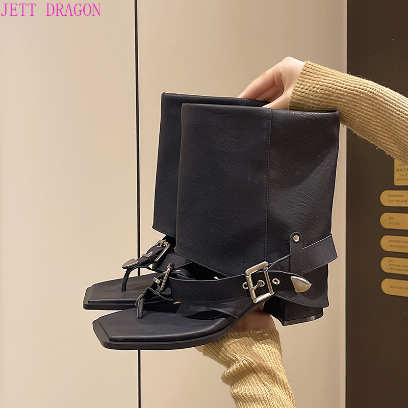 Women'S Shoes Easy Street - Bottes à bout ouvert pour femmes,