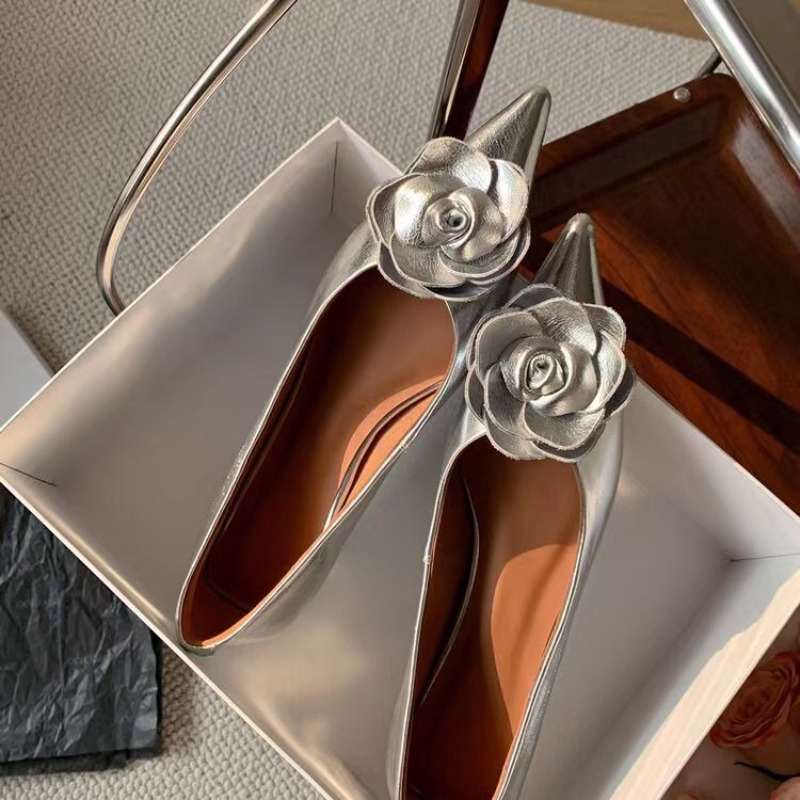 Women Shoes Elegant - Chaussures à talons hauts en cuir
