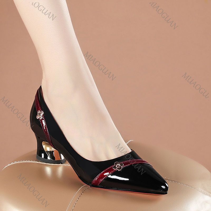 Women'S Shoes Professional - Escarpins en cuir souple pour femmes,