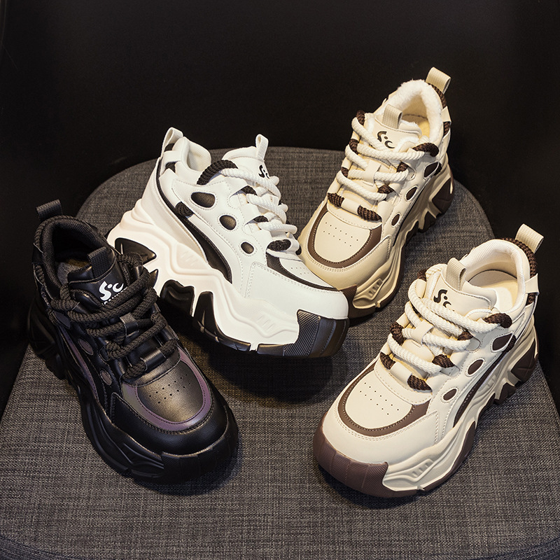 Women'S Shoes Trendy - Nouvelles chaussures rehaussantes en cuir pour