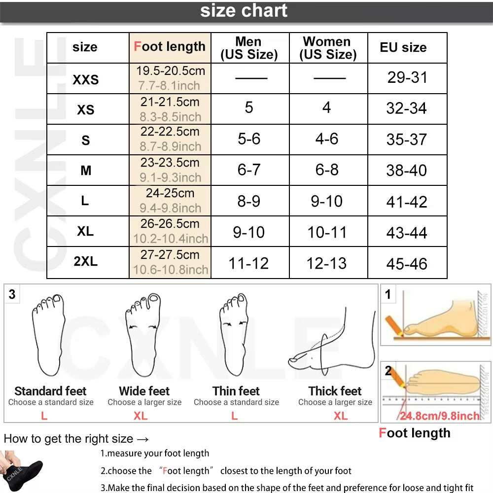 Chaussettes de plongée en néop - Women'S Shoes Neuropathy avis et prix