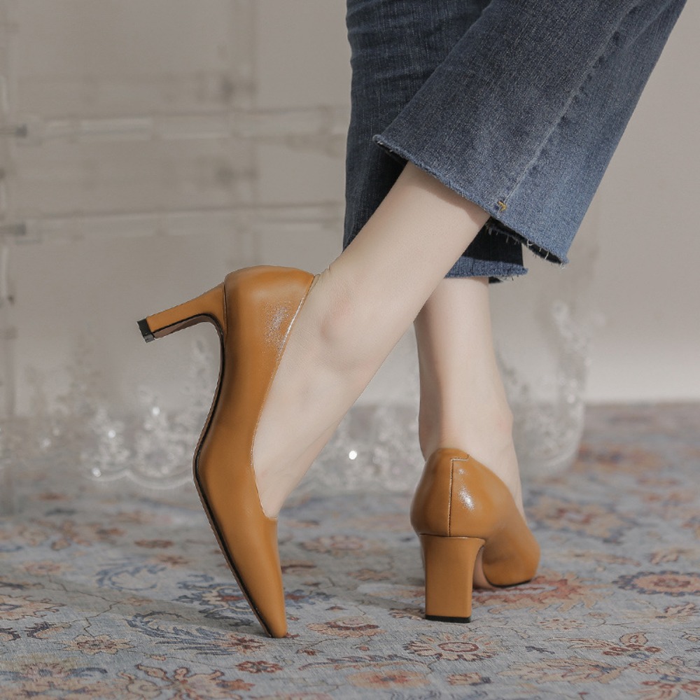 Chaussures en cuir à talons ha - Women'S Shoes Professional avis et prix