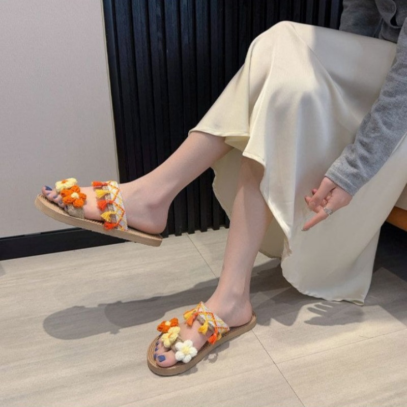 Sandales en jute tressées tend - Women Shoes Must Have avis et prix