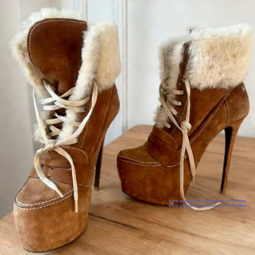 Bottines à talons aiguilles en - Suede Ankle Boot avis et prix