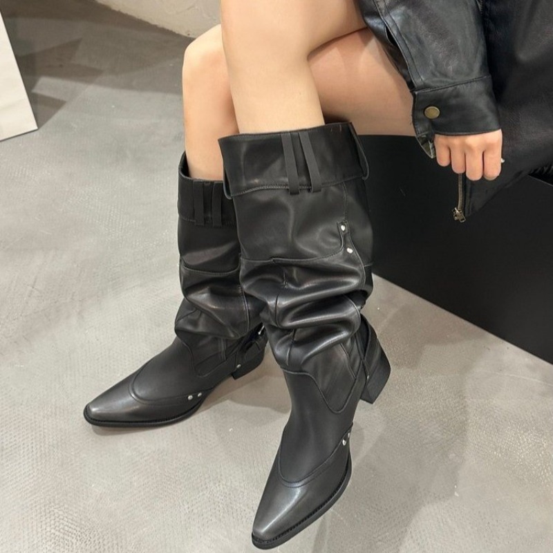 Bottes simples enveloppées pou - Suede Ankle Boot avis et prix