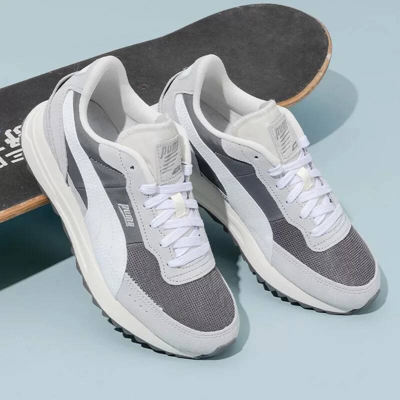 PUMA – baskets basses blanches - Women Shoes Puma avis et prix