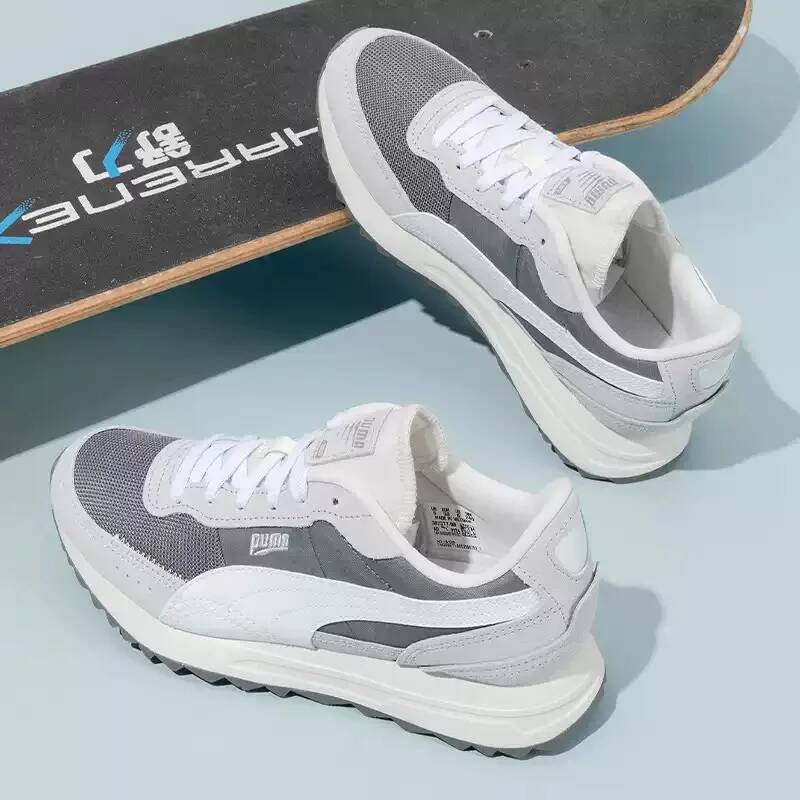 PUMA – baskets basses blanches - Women Shoes Puma avis et prix