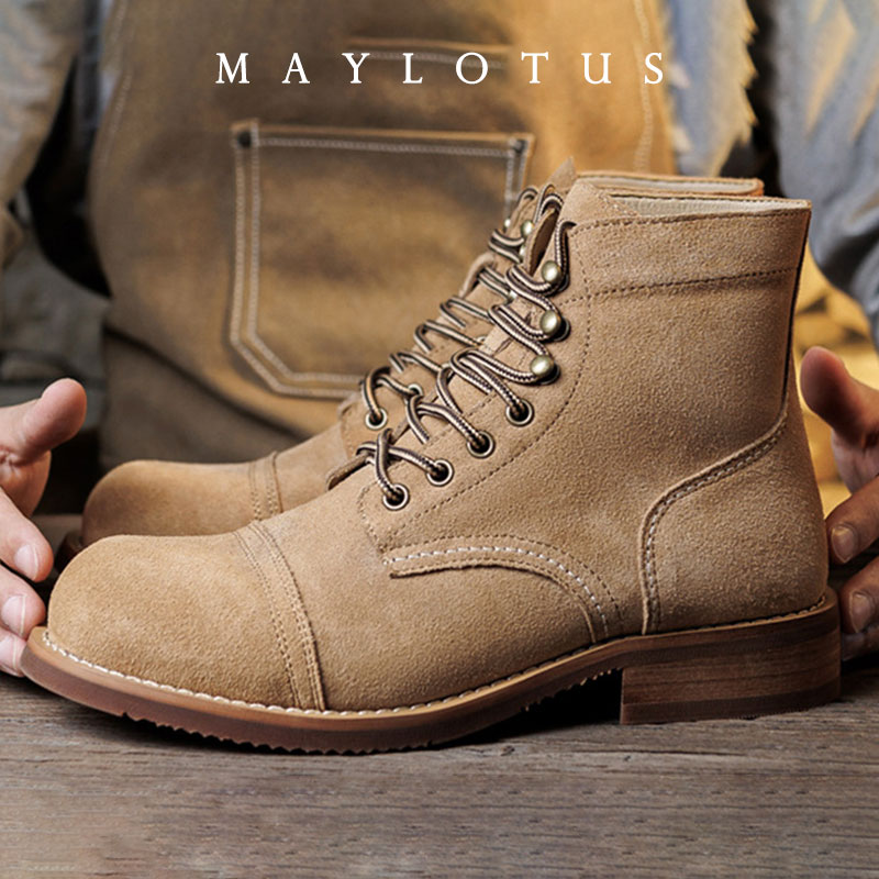 Bottes en daim Goodyear-Welted - Suede Ankle Boot avis et prix
