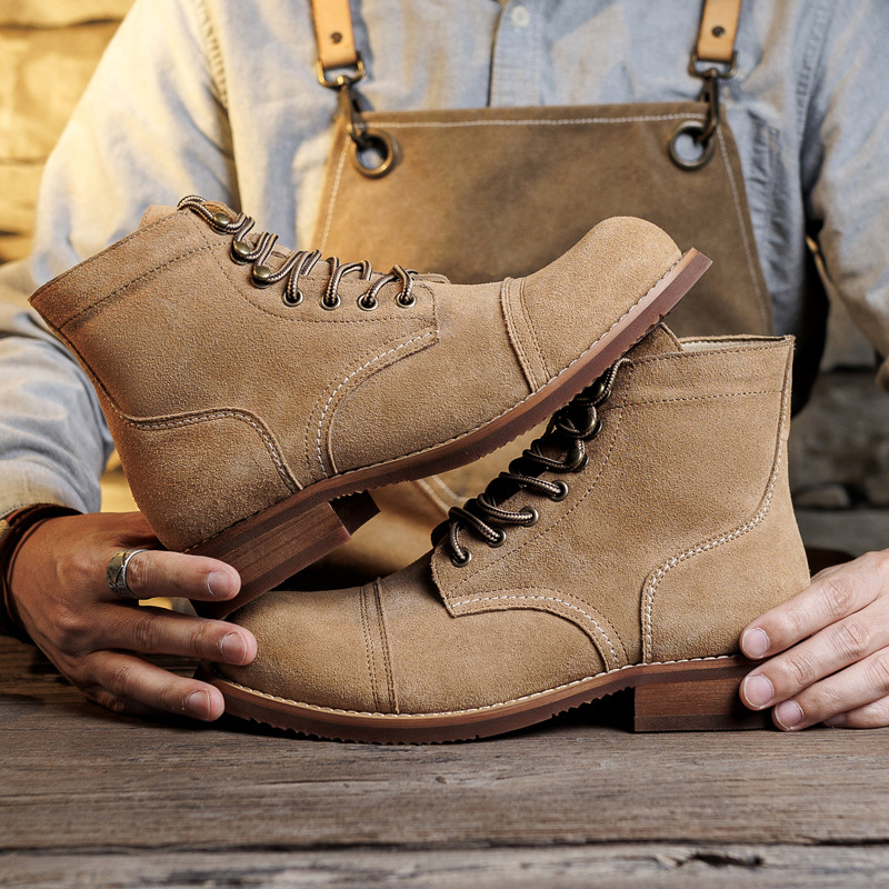 Bottes en daim Goodyear-Welted - Suede Ankle Boot avis et prix