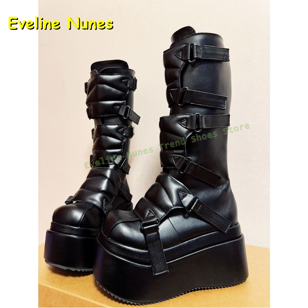 Cyberpunk Y2K – bottes hautes  - Women'S Shoes Big Feet avis et prix